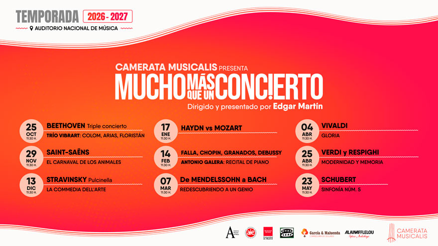 Cartel temporada 26 27